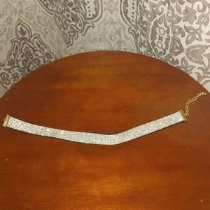 Rhinstone Choker